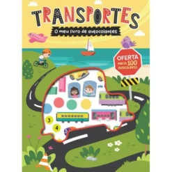 O Meu Livro Autocolantes - Transportes