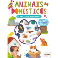 O Meu Livro de Autocolantes - Animais Domésticos