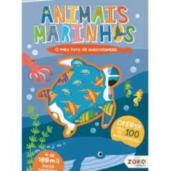 O Meu Livro de Autocolantes - Animais Marinhos