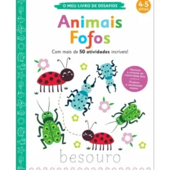 O Meu Livro de Desafios - Animais Fofos de Stephanie Evans