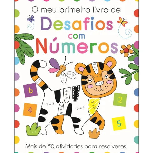 O Meu Primeiro Livro de Desafios com Números de Eve Robertson