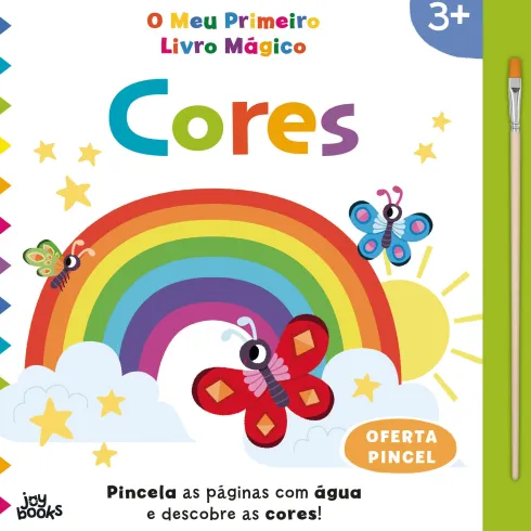 O Meu Primeiro Livro Mágico de Elizabeth Golding - Cores