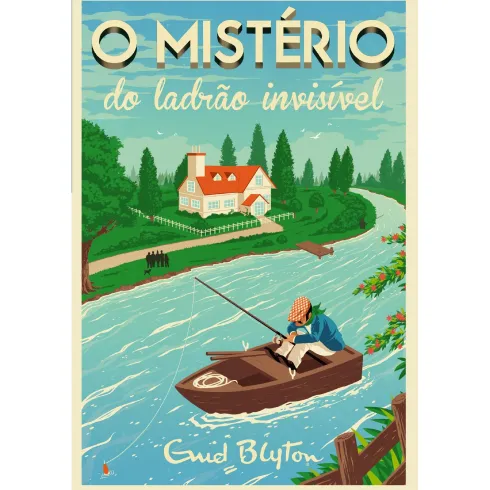O Mistério do Ladrão Invisível de Enid Blyton - Mistéio N.º 8