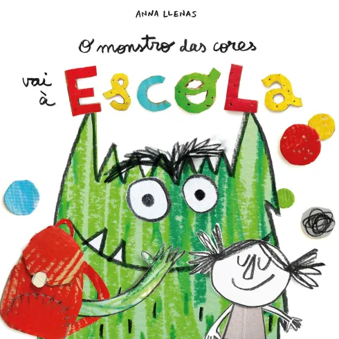 O Monstro das Cores Vai à Escola de Anna Llenas