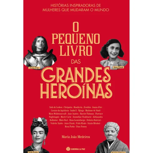 O Pequeno Livro das Grandes Heroínas de Maria João Medeiros