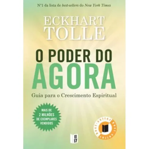 O Poder do Agora de Eckhart Tolle - Livro de Bolso