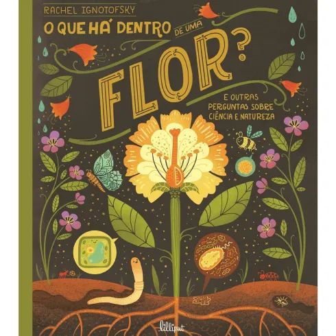 O que Há Dentro de uma Flor? de Rachel Ignotofsky