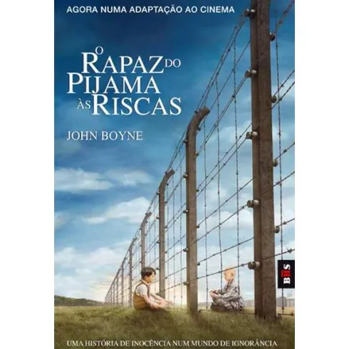 O Rapaz do Pijama às Riscas de John Boyne - Livro de Bolso