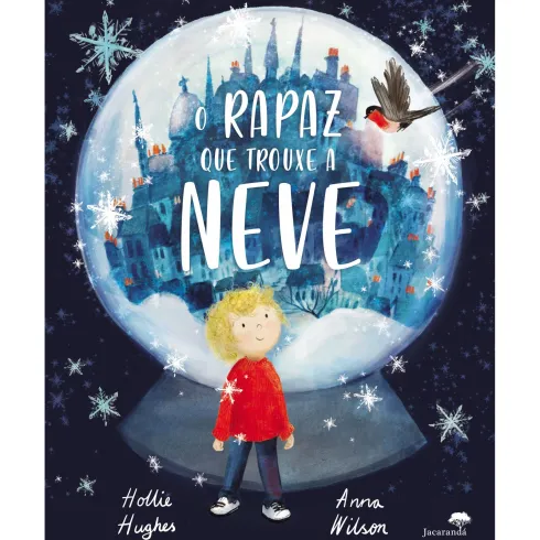 O Rapaz que Trouxe a Neve de Hollie Hughes e Anna Wilson