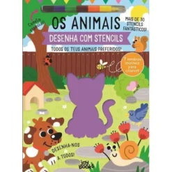 Os Animais de Stephanie Evans - Desenha com Stencils Todos os Teus Animais Preferidos!