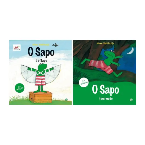 O Sapo é o Sapo | o Sapo Tem Medo de Max Velthuijs