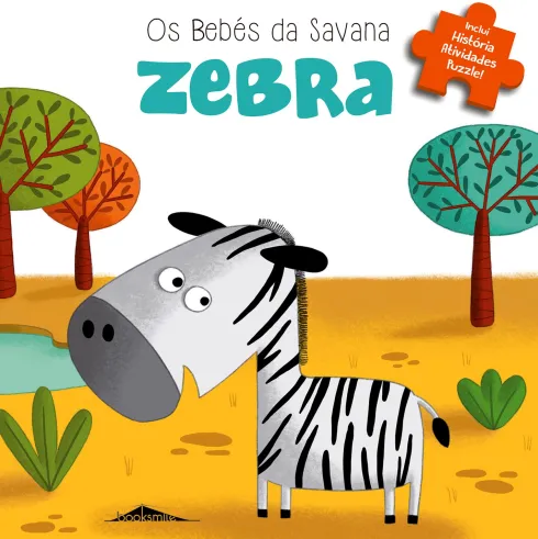Os Bebés da Savana Nº 4 - Zebra de Christophe Boncens