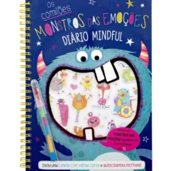 Os comilões Monstros das Emoções - Diário Mindful