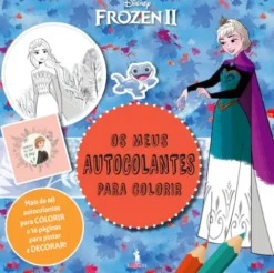 Os Meus Autocolantes para Colorir - Frozen 2