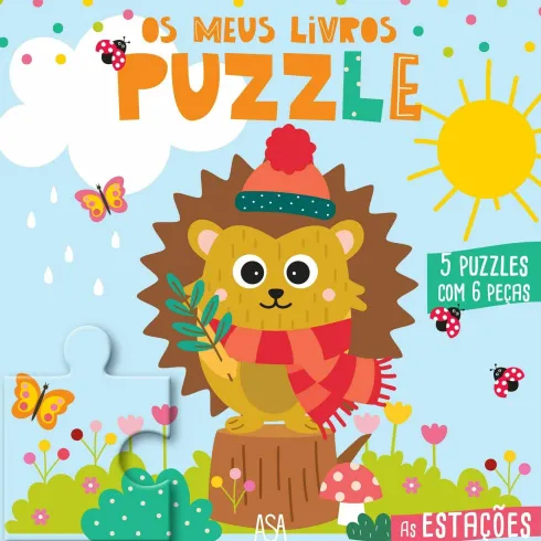 Os Meus Livros Puzzle: as Estações de Hemma
