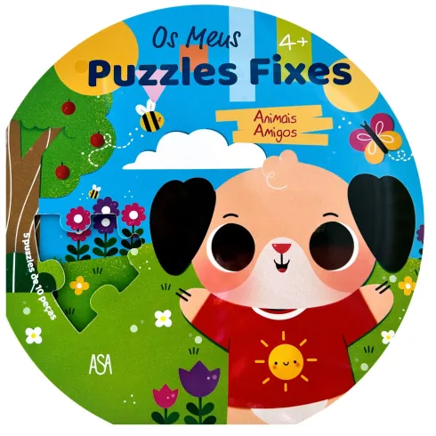 Os Meus Puzzles Fixes - Animais Amigos de Hemma