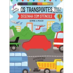Os Transportes de Amanda Lott - Desenha com Stencils Sempre a Mexer!