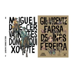 Pack Clássicos Literatura Bd -Dom Quixote | Farsa De Inês Pereira de Miguel De Cervantes, André F. Morgado, Gil Vicente E Philippe Djian