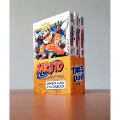 Pack Naruto Volume 1, 2 e 3 de Masashi Kishimoto