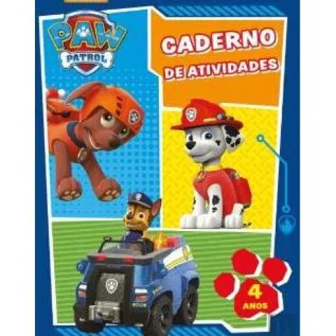 Patrulha Pata de Nickelodeon - Caderno de Atividade 4 Anos (3ª Edição)