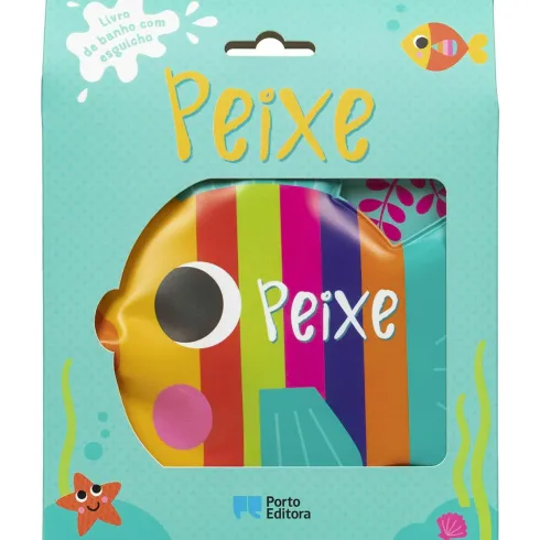 Peixe Livro de Banho com Esguicho