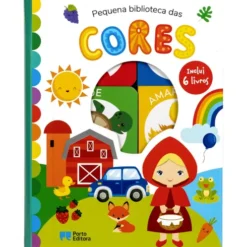 Pequena Biblioteca das Cores - Inclui 6 Livros