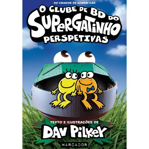 Perspetivas - o Clube de BD do Supergatinho 2 de Dav Pilkey - Marcador Infantis e Juvenis