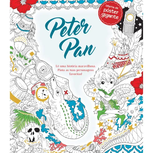 Peter Pan - Ler e Colorir