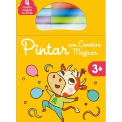 Pintar com Canetas Mágicas - Amarelo 3+