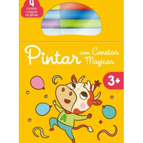 Pintar com Canetas Mágicas - Amarelo 3+