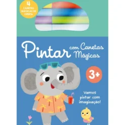Pintar com Canetas Mágicas - Elefante 3+ de Yoyo Books