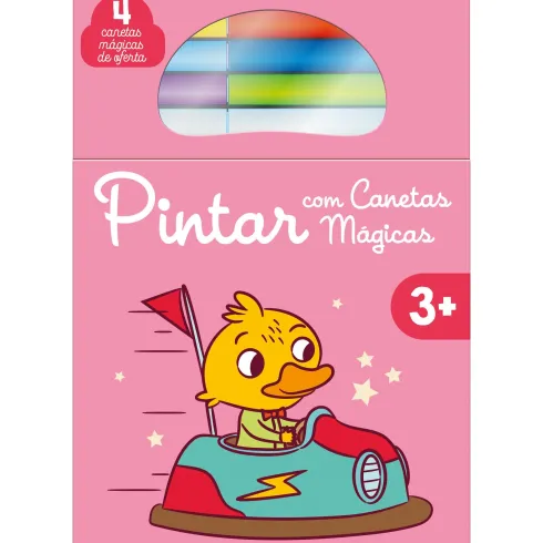 Pintar com Canetas Mágicas - Rosa 3+ de YOYO BOOKS