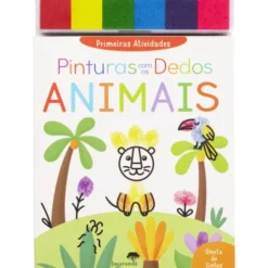Pinturas com os Dedos Animais - Primeiras Atividades