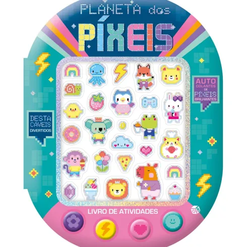 Planeta Dos Pixéis-Livro Ativ. de Make Believe Ideas
