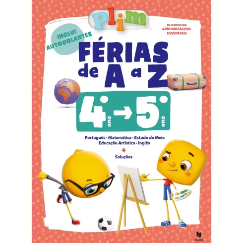 Plim! Férias 4.º Ano 2023 - Férias