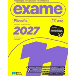 Preparação Para O Exame Final Nacional 2027 - Filosofia - 11.º Ano de Porto Editora
