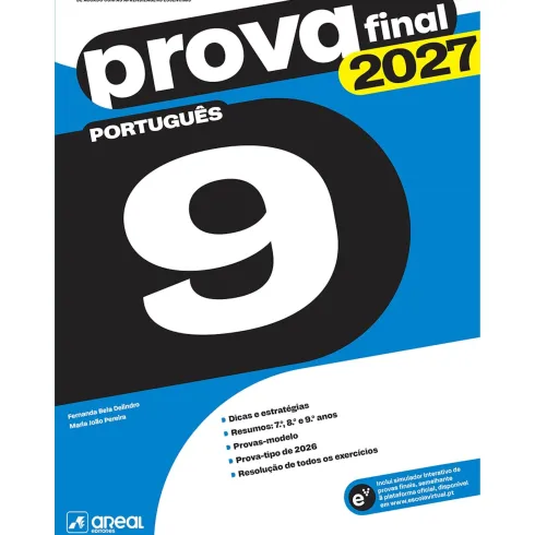 Preparar A Prova Final 2027 - Matemática - 9.º Ano de Areal Editores