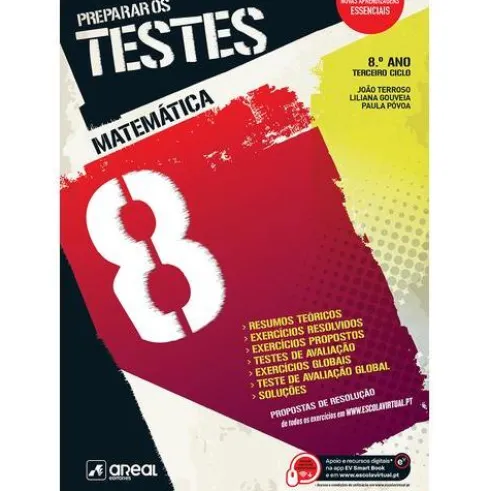 Preparar os Testes - Matemática 8 - 8.º Ano