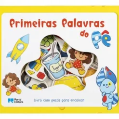 Primeiras Palavras do Pê de Cláudia Dias - Livro com Peças para Encaixar