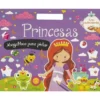 Princesas - Megabloco para Pintar com Autocolantes