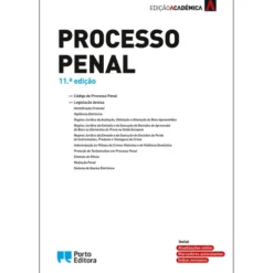 Processo Penal - Edição Académica - 11ª Edição de Vários
