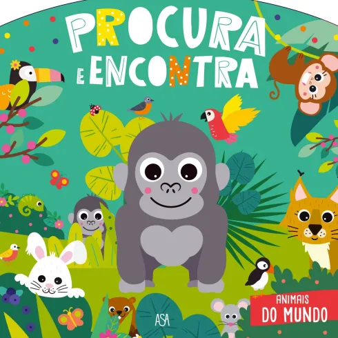 Procura e Encontra - Animais do Mundo de Hemma