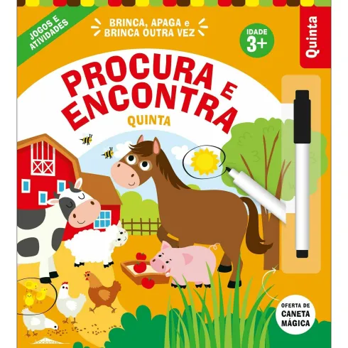 Procura e Encontra: Quinta de Livro