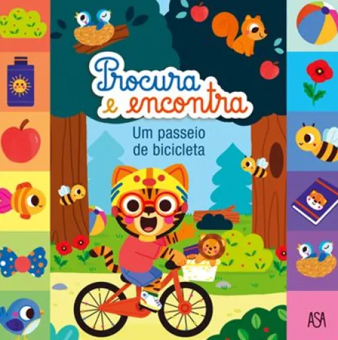Procura e Encontra - um Passeio de Bicicleta de Delphine Lacharron e Adeline Pierre