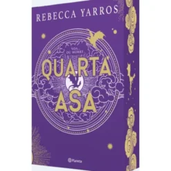 Quarta Asa Nova Capa E Sprayed Edges de Rebecca Yarros