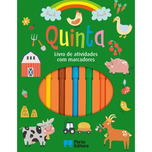 Quinta - Livro de Atividades com Marcadores