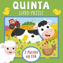 Quinta - Livro-puzzle em EVA