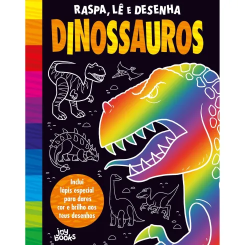 Raspa, Lê e Desenha - Dinossauros
