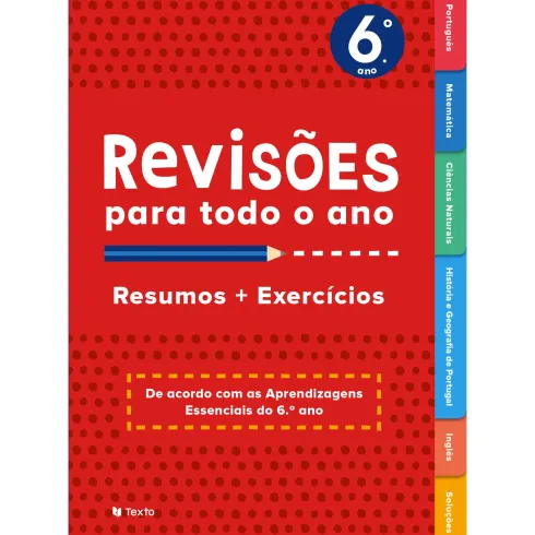 Revisões para Todo o Ano Multidisciplinar 6º Ano