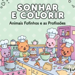 Sonhar e Colorir: Animais Fofinhos e os Desportos de André Nicolau